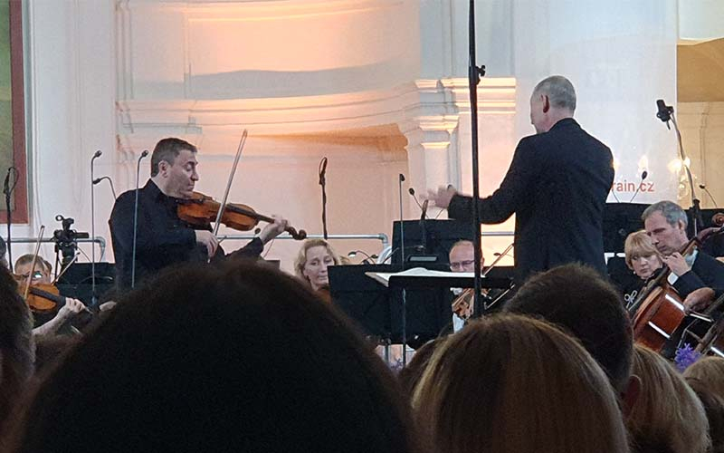 Maxim Vengerov beim Konzert