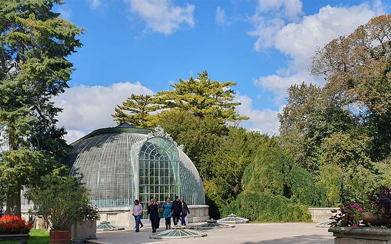 Im Palmenhaus Lednice wurde so manche exotische Pflanze gezüchtet