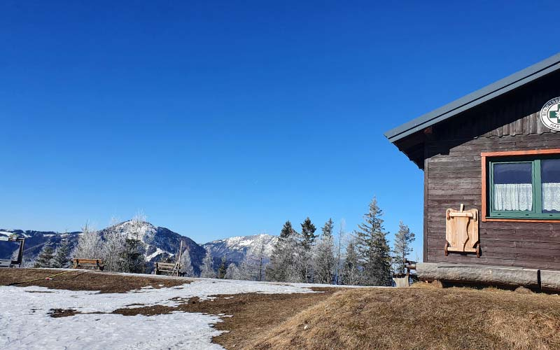 Am Rande der Skipiste