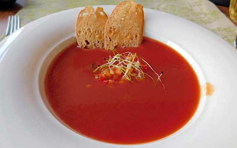 Die köstliche Tomatensuppe