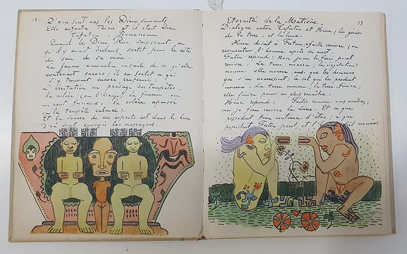 Buchillustrationen von Gauguin