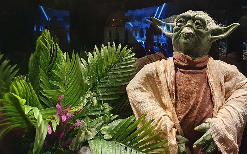 Natürlich ist auch Yoda dabei