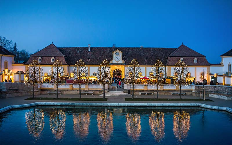 Weihnachtsmarkt Schloss Hof (Foto © SKB, Astrid Knie)