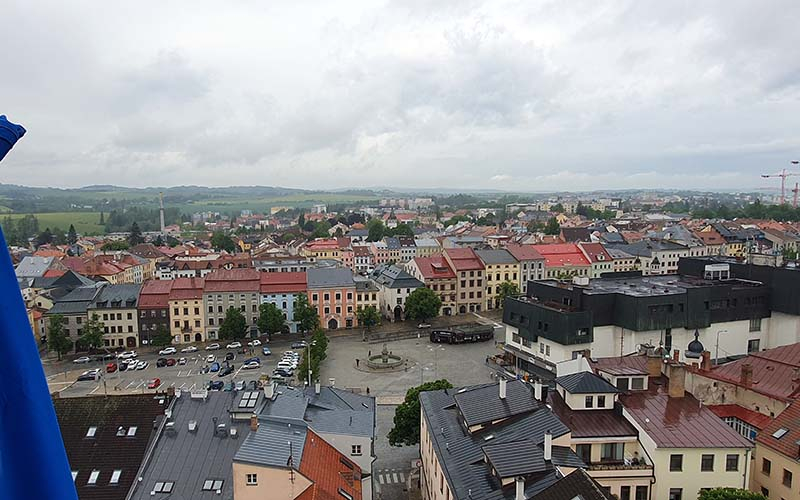 Ausblick vom Turm der Jakobskirche