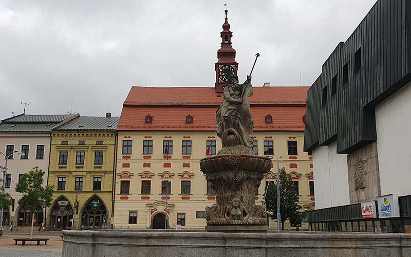 Der Brunnen am oberen Platz