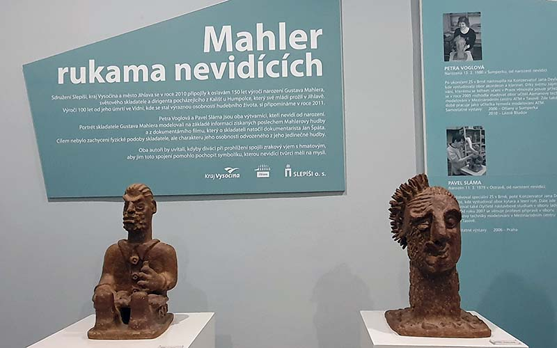 So stellen sich blinde Künstler Gustav Mahler vor