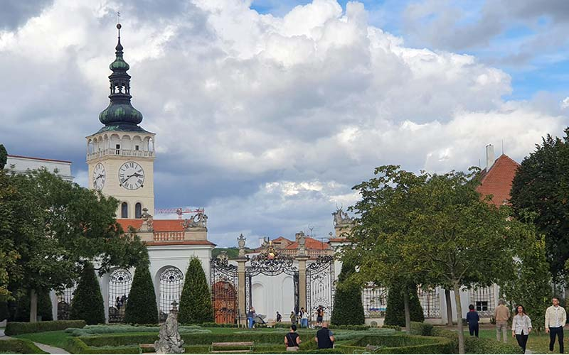 Blick vom Schlossgarten