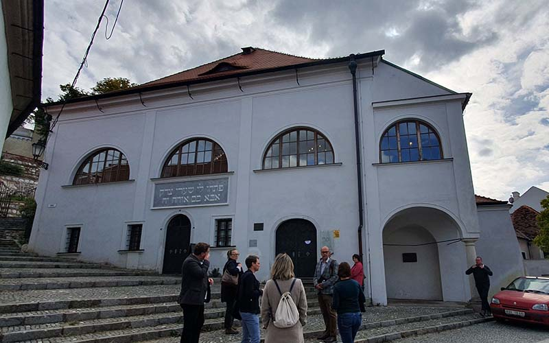 Die Obere Synagoge von Mikulov