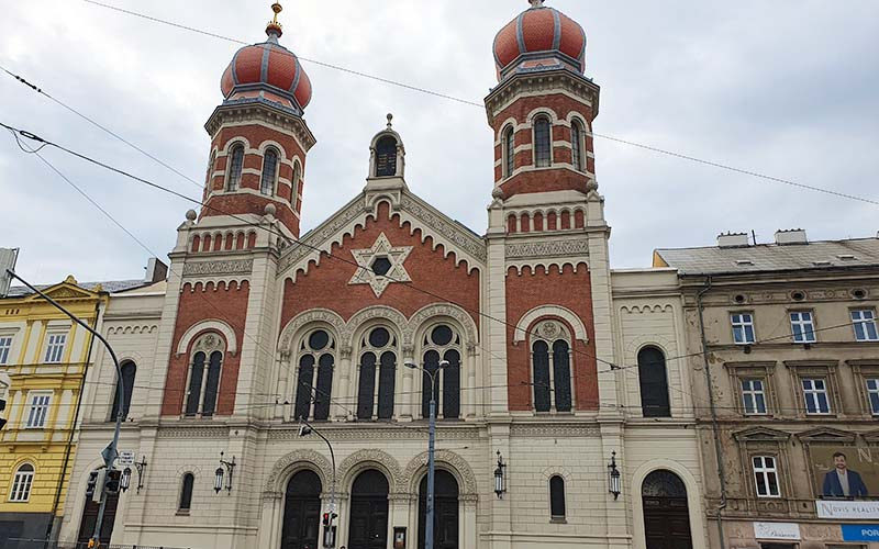 Die große Synagoge in Pilsen