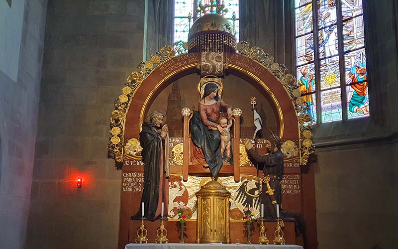 Auch diese Madonnen-Darstellung ist einzigartig