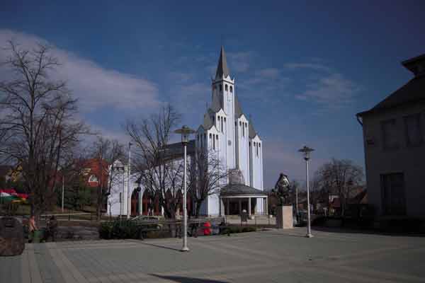 Die Heilige Geist Kirche in Hévíz