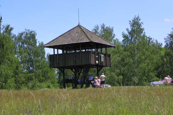 Der Aussichtsturm am Kis Balaton