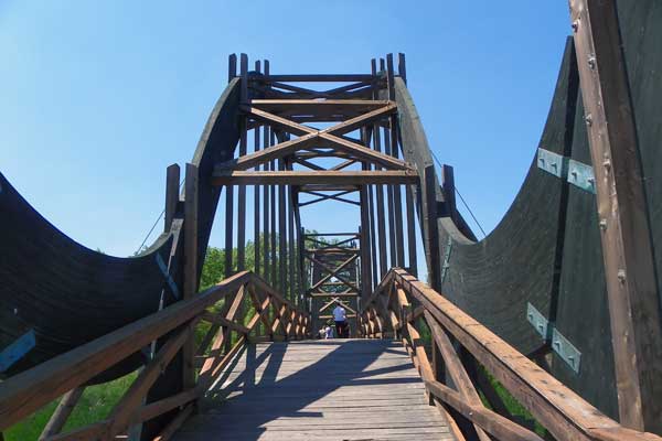 Die Brücke zum Kis Balaton