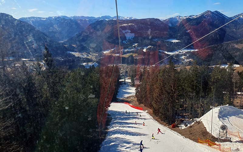 Skifahren auf der Bürgeralpe in Mariazell