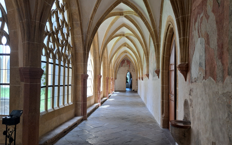 Der Kreuzgang im Dominikanerkloster