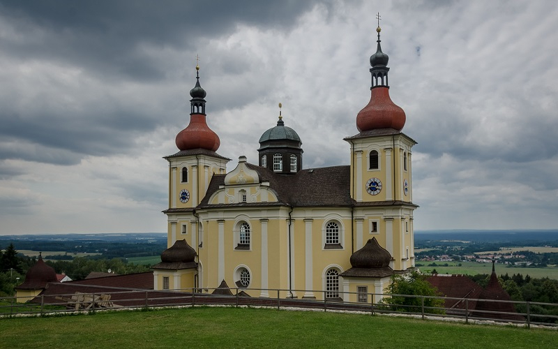 Die Wallfahrtskirch Maria Trost in Dobra Voda