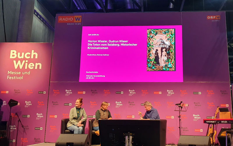 Historische Krimis auf der Buch Wien