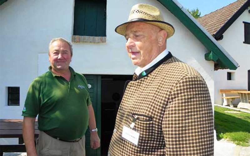 Winzer Randhauser und Manfred Monetti
