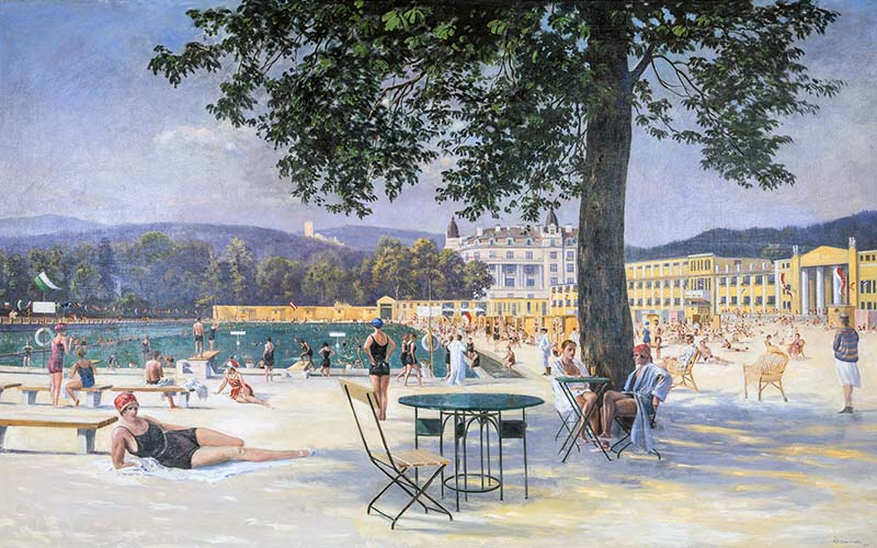 Das Strandbad Baden 1926