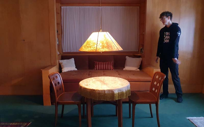 Bei der Führung im Brummel-Haus in Pilsen