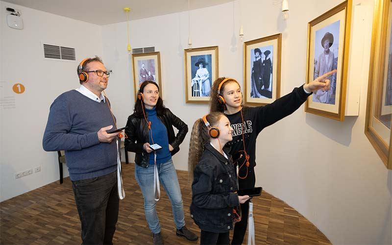 Hier kann man mehr über Egon Schiele und seine Familie erfahren (Foto © Theo Kust)