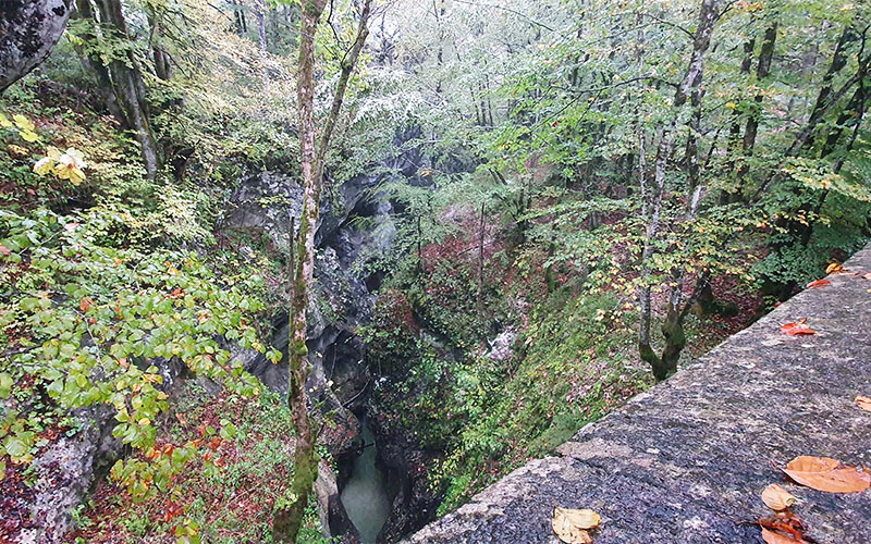Blick von der Brücke