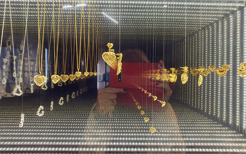 Schmuck in toller Präsentation