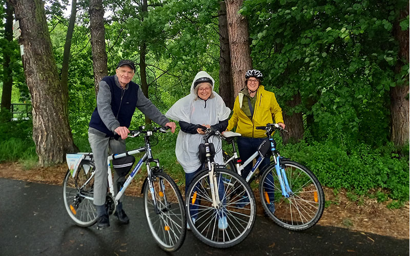 Es war auch bei Regen lustig (Foto © Romana Vala)