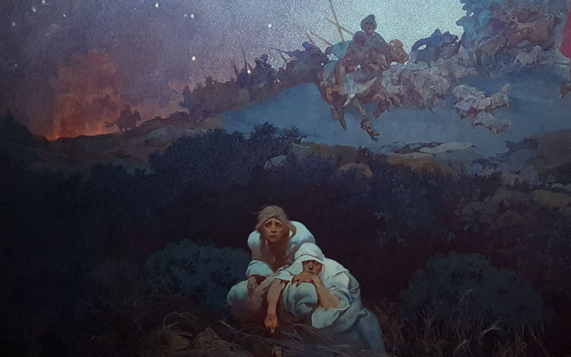 Das Slawische Epos von Alfons Mucha