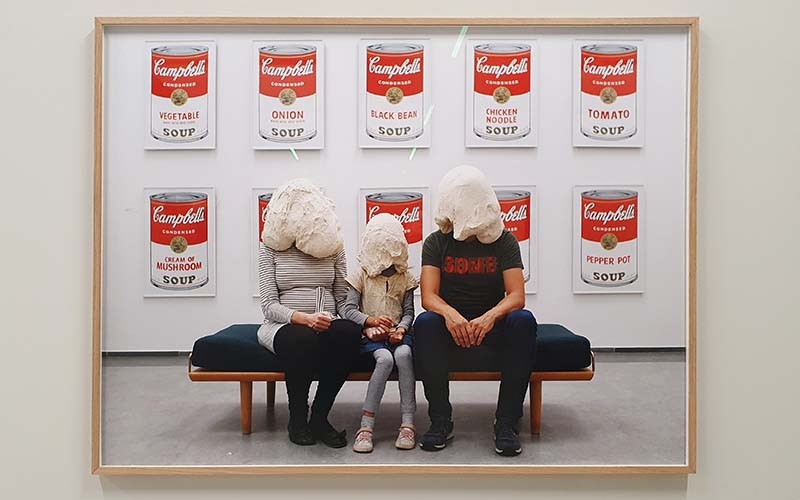 Blick in die Ausstellung