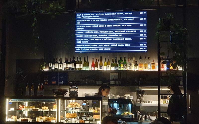 Das Restaurant Pulse im Telegraph Gebäude
