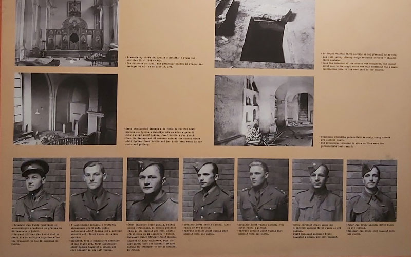 Erinnerung an die tschechischen Widerstandskämpfer