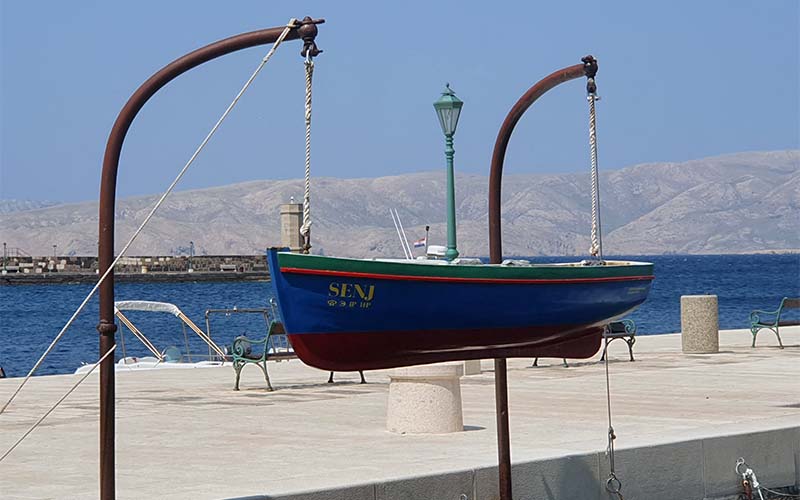 Im Hafen von Senj