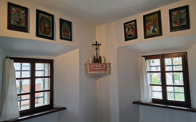 Der Herrgottswinkel im Geburtshaus