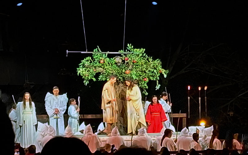 Beim Passionsspiel Škofja Loka