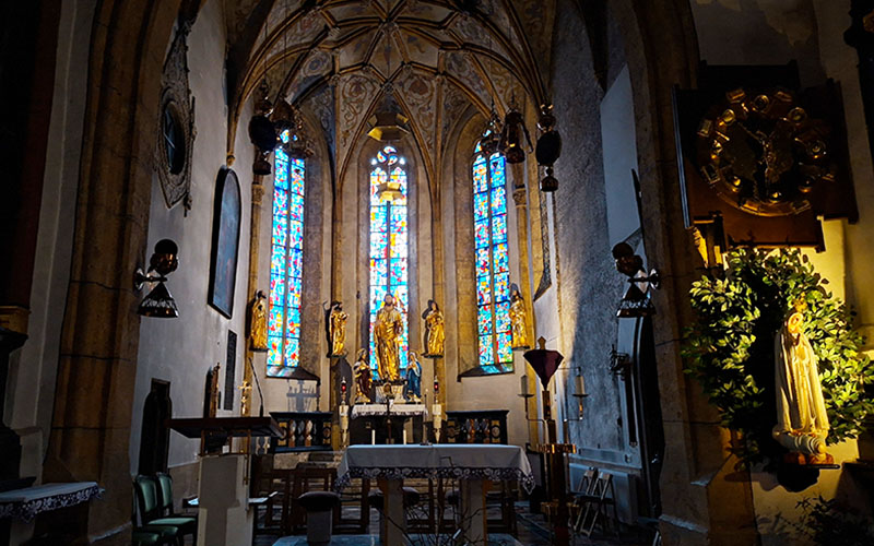 Im Inneren der Jakobskirche