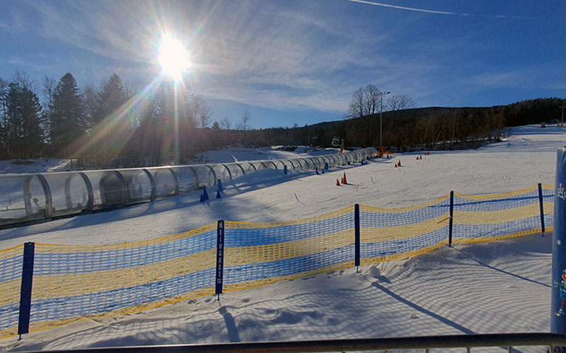 Der laaange Zauberteppichtunnel