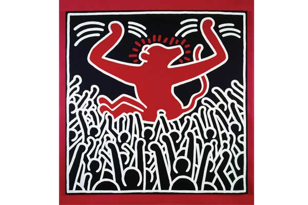 Keith Haring, Ohne Titel, 1985 © Keith Haring Foundation