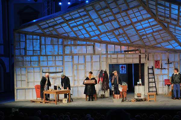 Der Zerbrochene Krug bei den Schloss-Spielen Kobersdorf