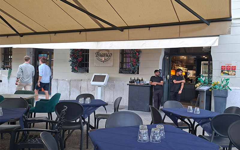 Pizzeria Bianco in Triest