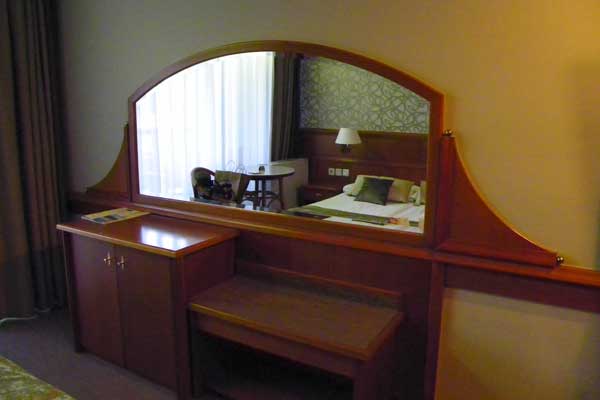 Blick in ein Zimmer des Hotels Park in Bled