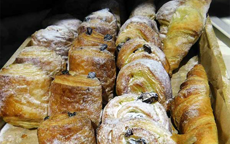 Reiche Auswahl beim Frühstück