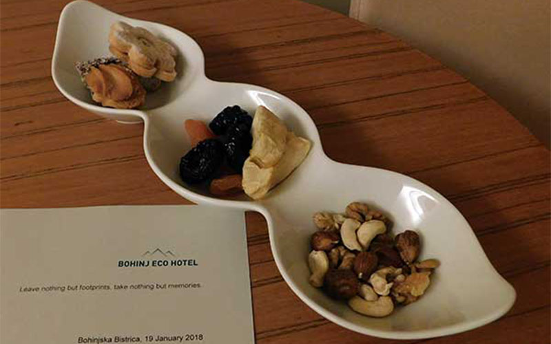 Kleine Aufmerksamkeiten am Zimmer