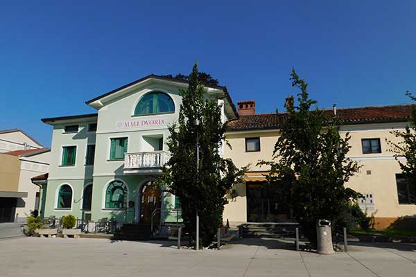 Das Museum von Tolmin liegt gleich neben dem Hotel