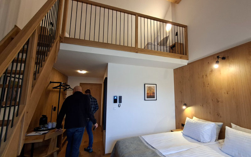Blick in ein Zimmer