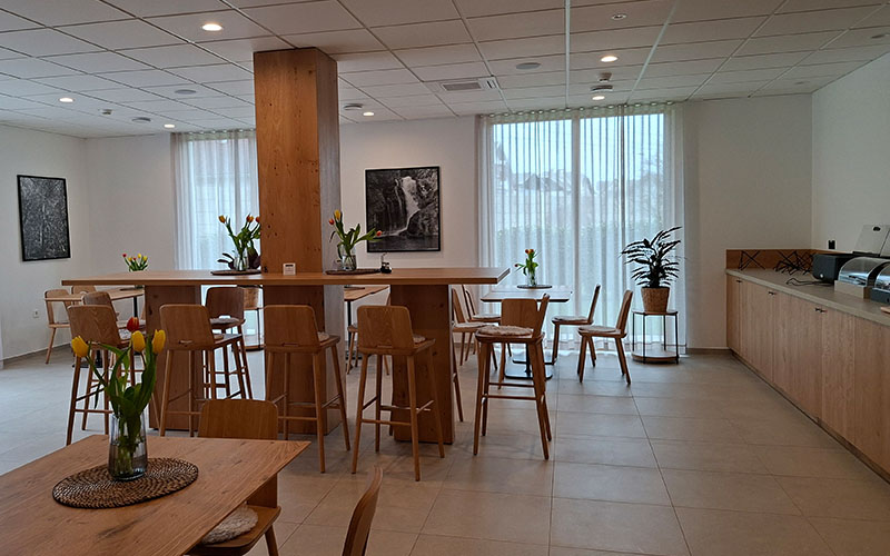 Auf ein Frühstück oder ein Gläschen in der Lounge