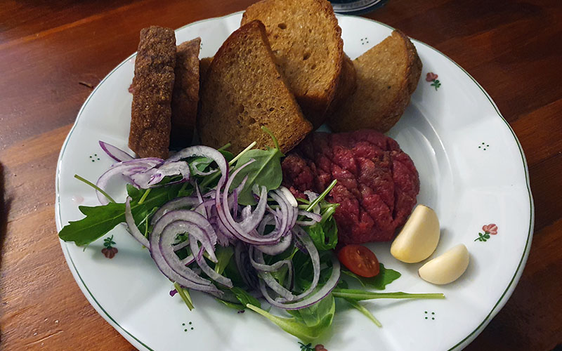 Auch immer wieder gut: Tartar