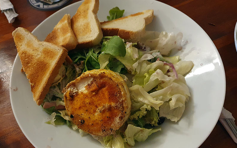 Gebratener Käse