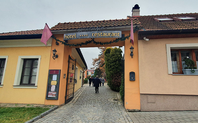 Eingang zum Restaurant