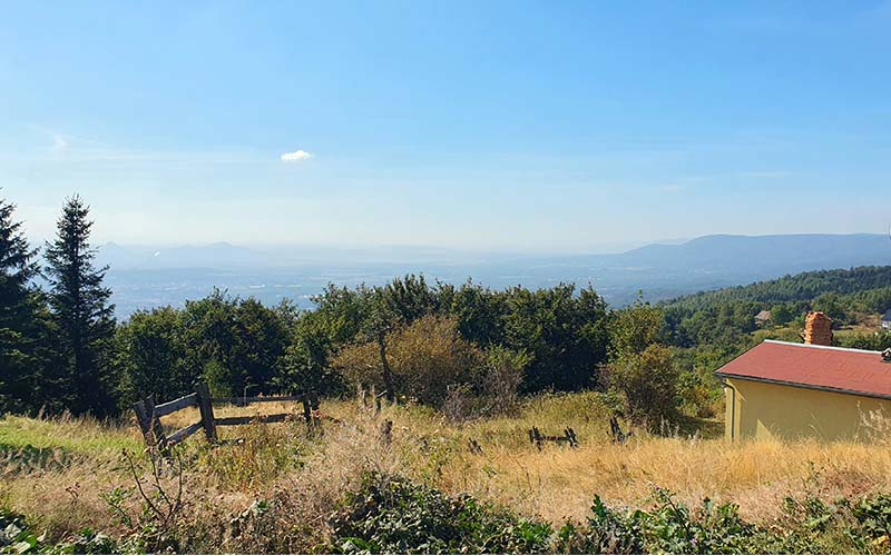 Blick vom Mückenberg in die Umgebung